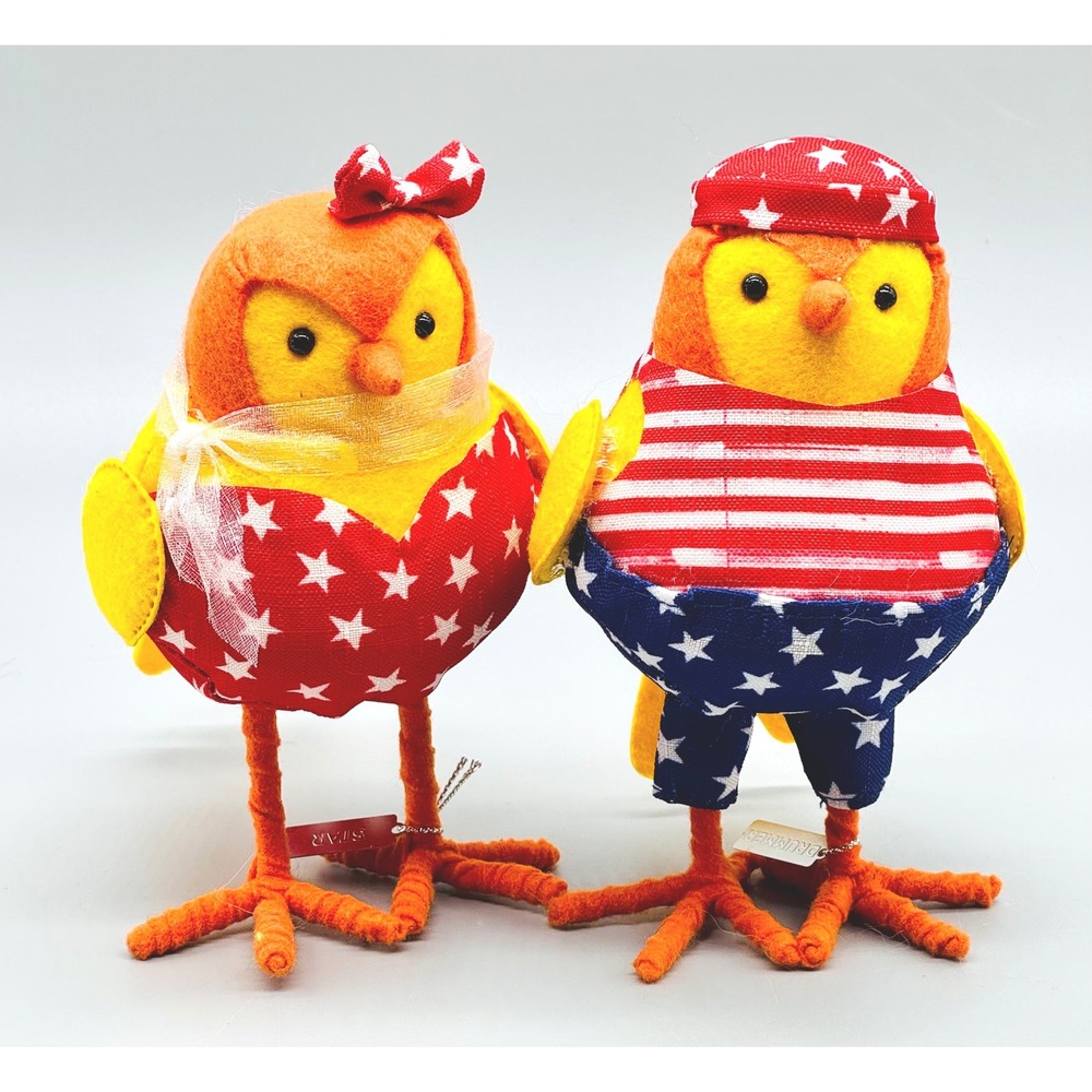 Target Featherly Friends Spritz Star Drummer Bird Red White Blue Patriotic 2022